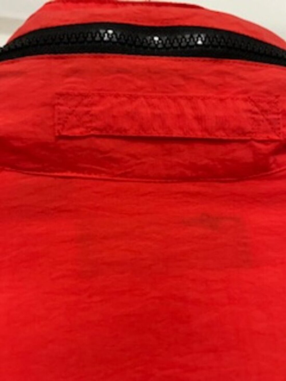 Chaus Sport Red‎ Nylon Windbreaker With hood  Men’s Size Large Zip front - Picture 4 of 12